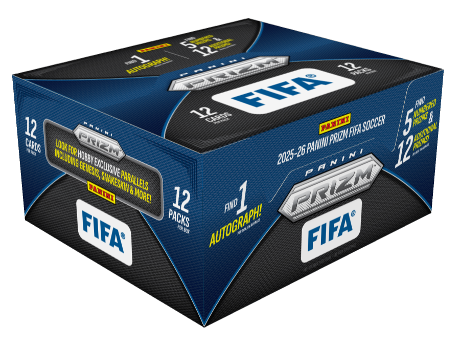 Panini Prizm FIFA Soccer 2025-2026 Counter Display