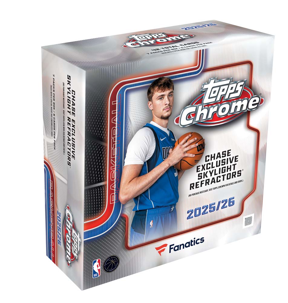 Topps NBA Basketball Chrome 2025/2026 Mega Box