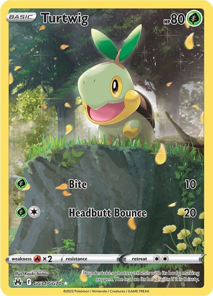 Pokemon TCG Single: Turtwig - Crown Zenith (GG31)