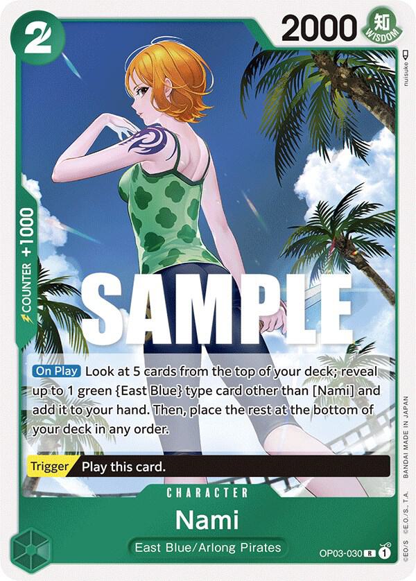 One Piece Singles: Nami - Pillars of Strength (OP03-030) R