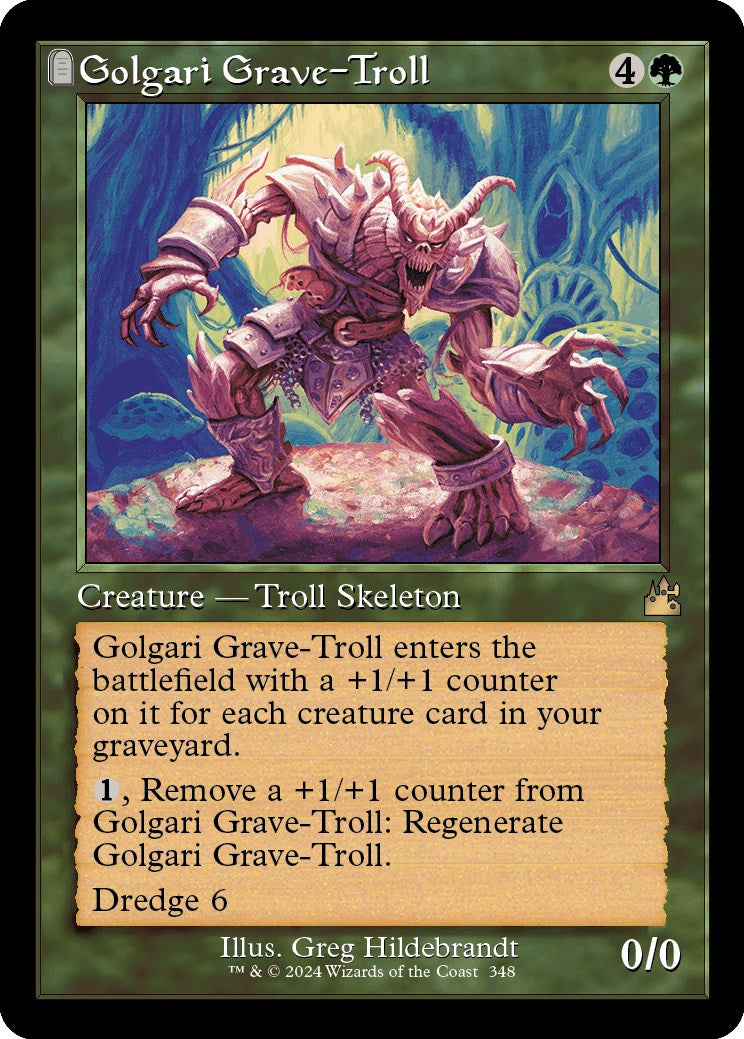 Golgari Grave-Troll (Retro Frame)