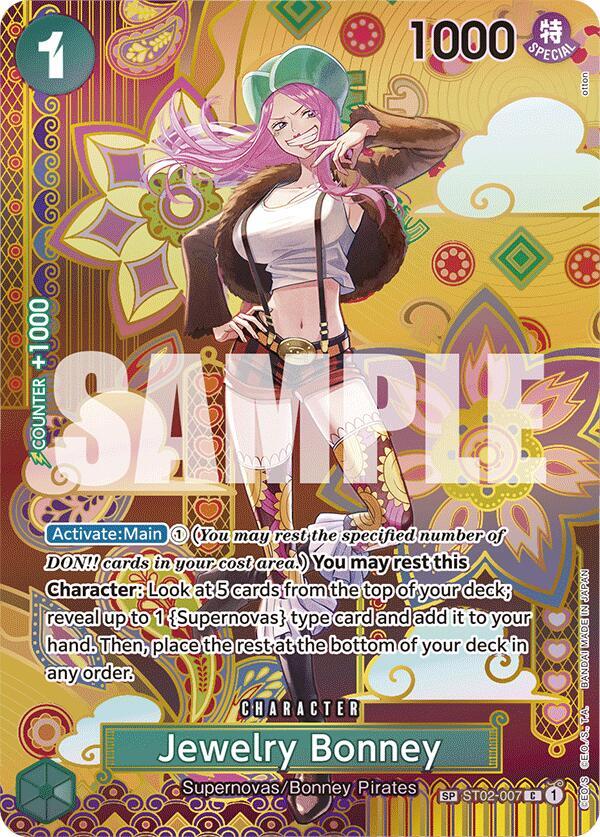 One Piece Card Game: Jewelry Bonney (SP) - Two Legends (OP08)