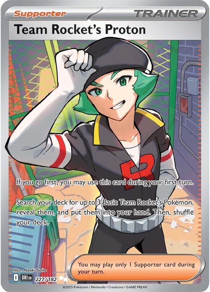 Pokemon TCG: Team Rocket's Proton - 227/182 - SV10: Destined Rivals (DRI)