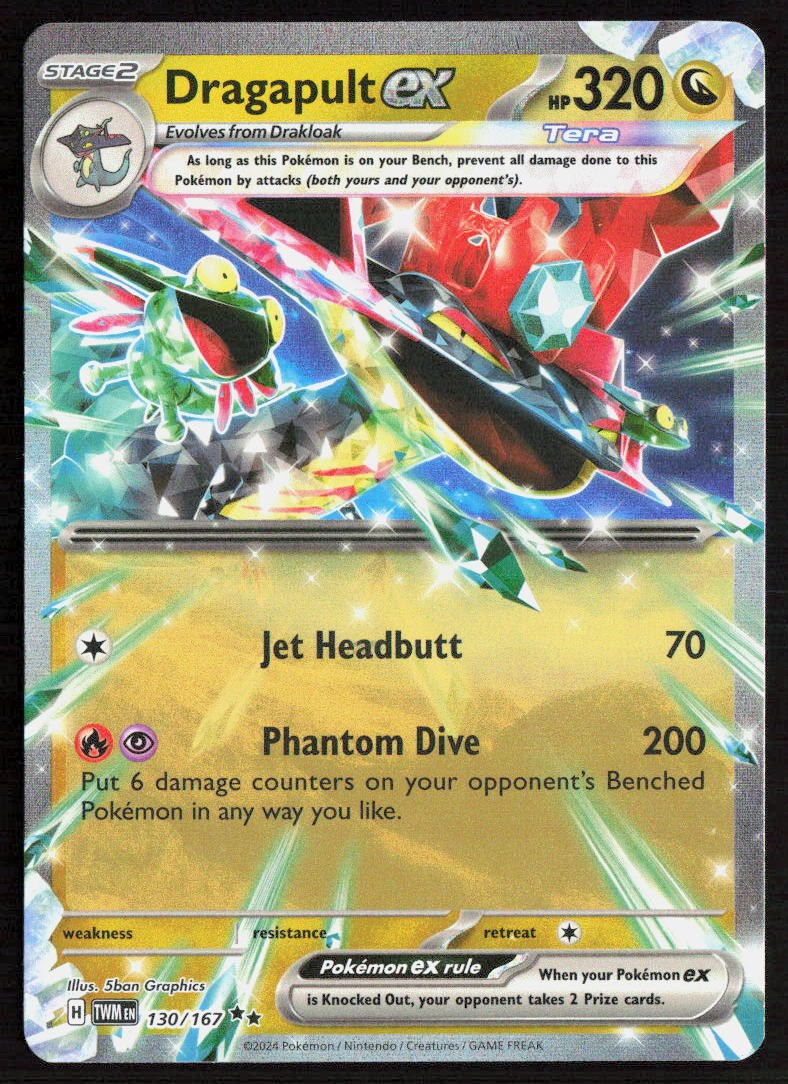 Dragapult ex - 130/167 - 2024 (Evan Pavelski)
