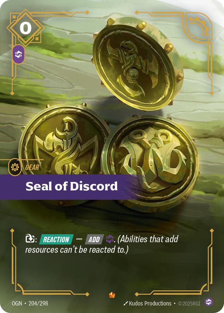 Riftbound TCG: Seal of Discord - Origins (OGN)