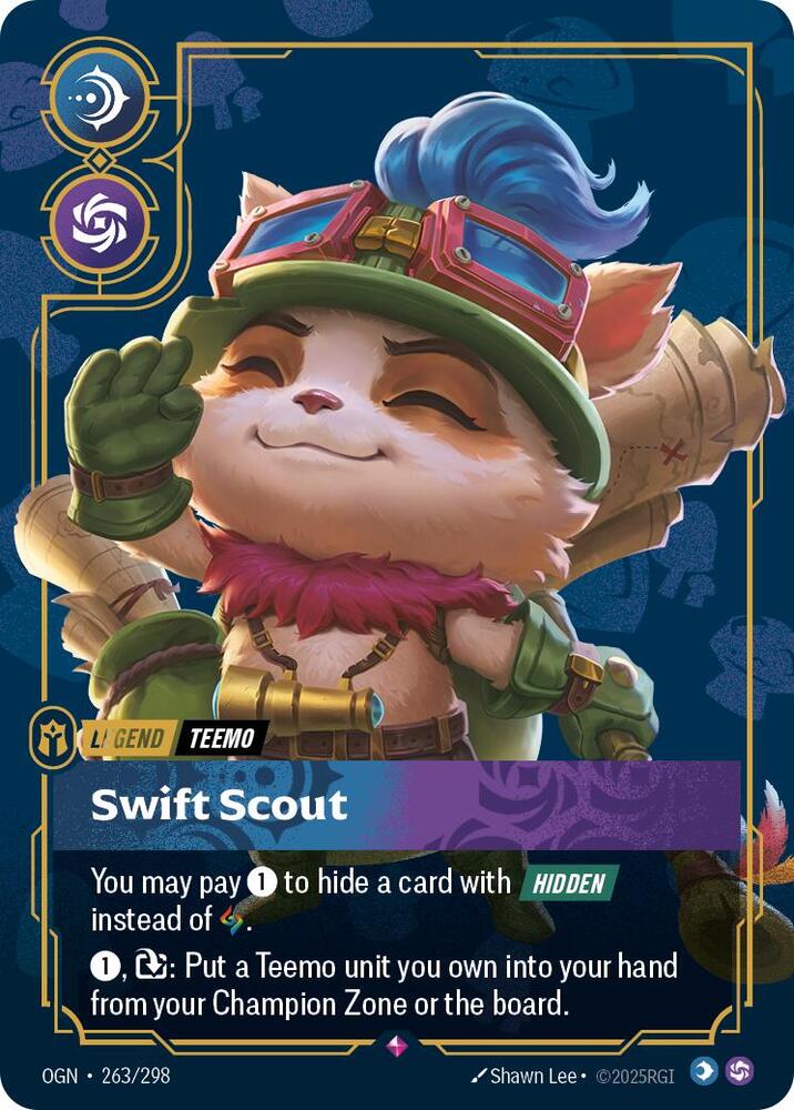 Riftbound TCG: Teemo - Swift Scout - Origins (OGN)