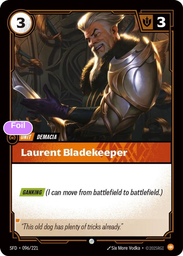 Laurent Bladekeeper