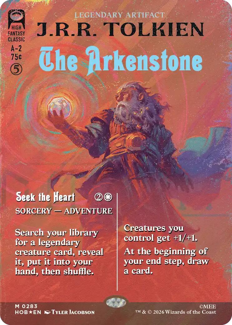 The Arkenstone (Borderless) (Surge Foil)