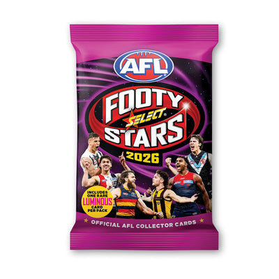 2026 AFL Footy Stars Cards Booster Pack