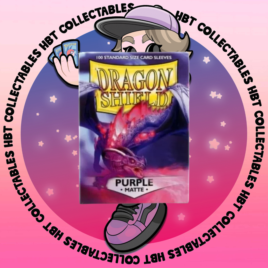 Dragon Shield: Sleeves – Matte – Purple