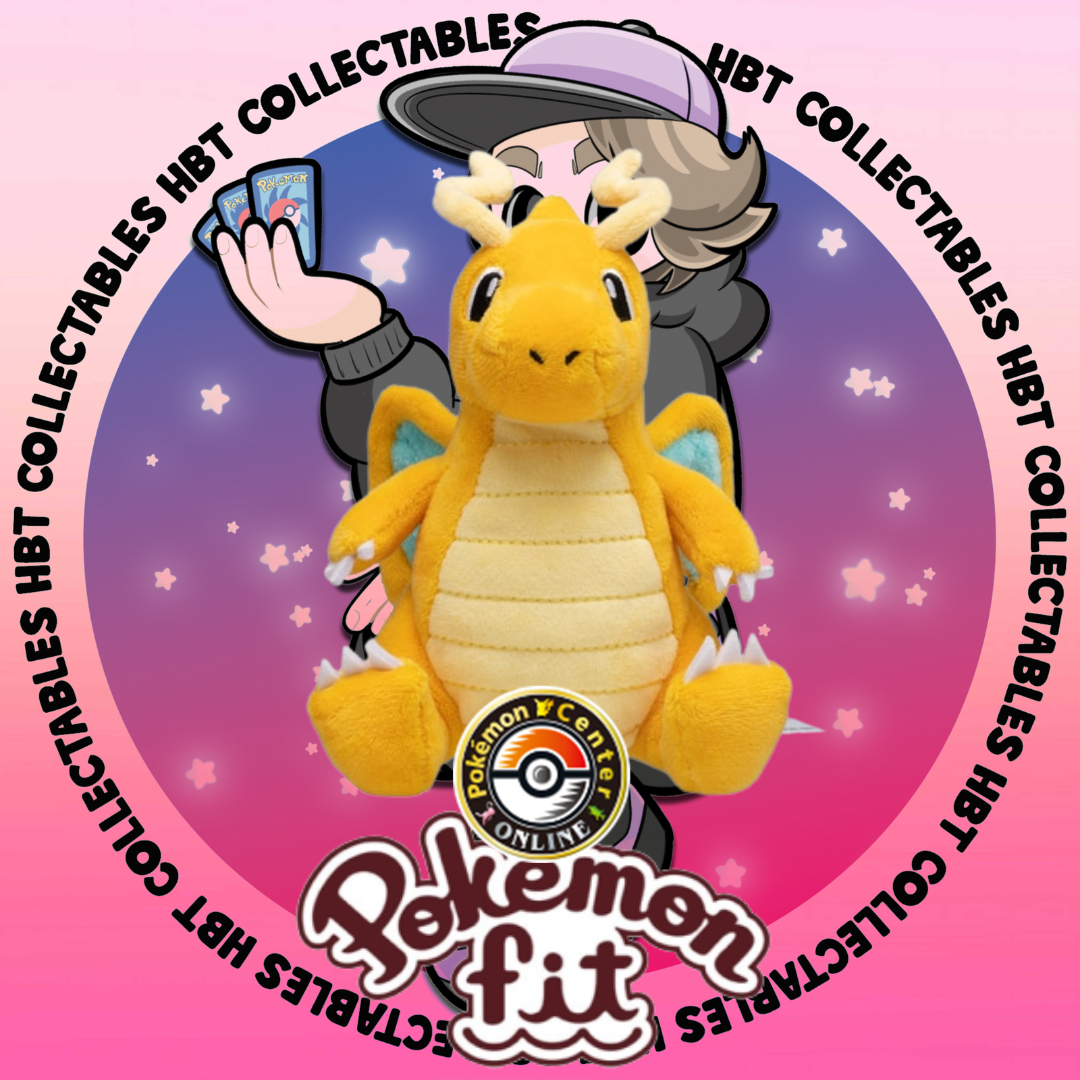 PC JPN: Pokemon Fit Plush Dragonite (Common)