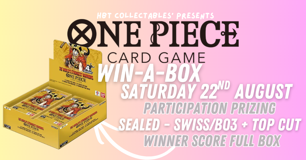 Event Ticket: One Piece OP-17 Prerelease WIN-A-BOX Event (22/08/2026)