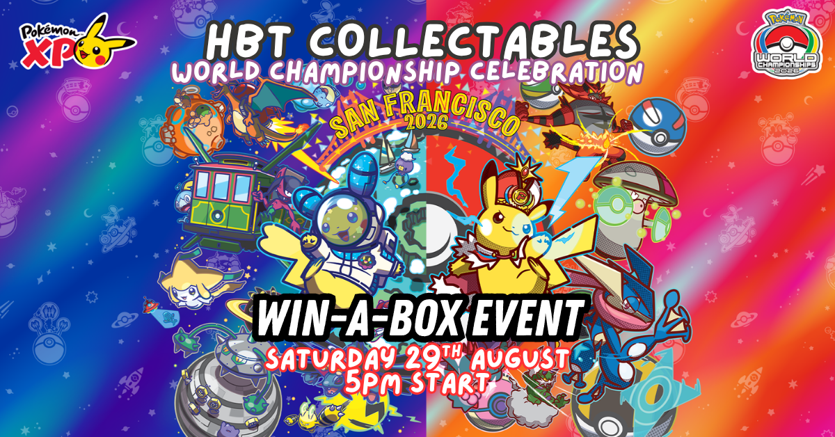 Event: Pokemon World's Celebration - WIN-A-BOX (29/08/2026)