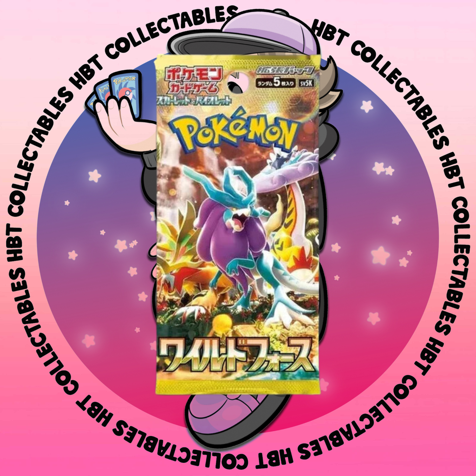 Pokemon TCG: Wild Force Booster Pack (Japanese) HBT Collectables Pokemon TCG: Wild Force Booster Pack (Japanese) HBT Collectables