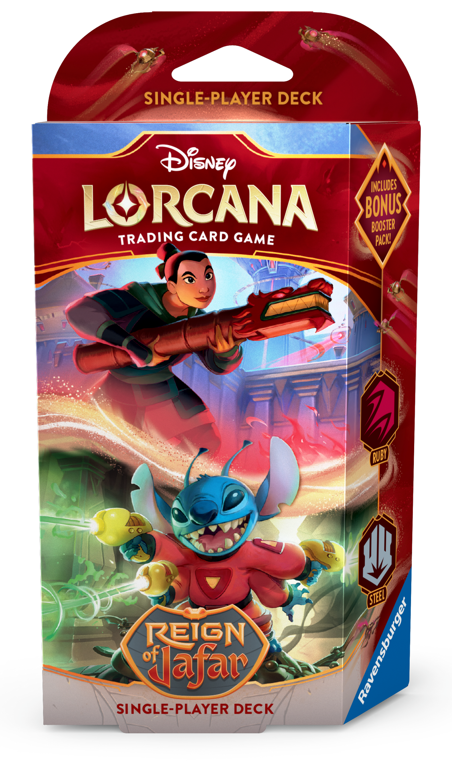 Disney Lorcana: Reign of Jafar Single Player Deck - Mulan & Stitch