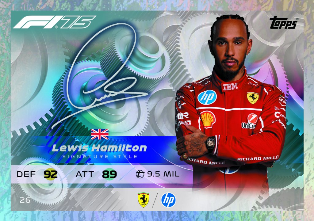 F1 Turbo Attax 2025 Cards (Booster Pack)