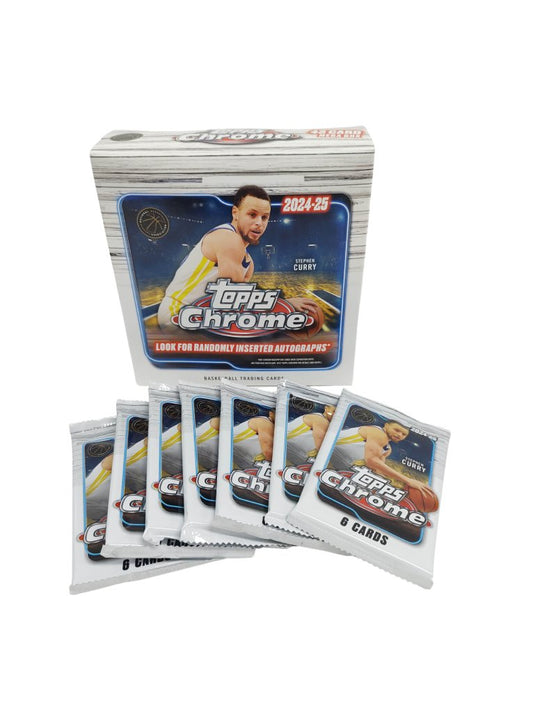 2024/25 Topps Chrome NBA Basketball Mega Box