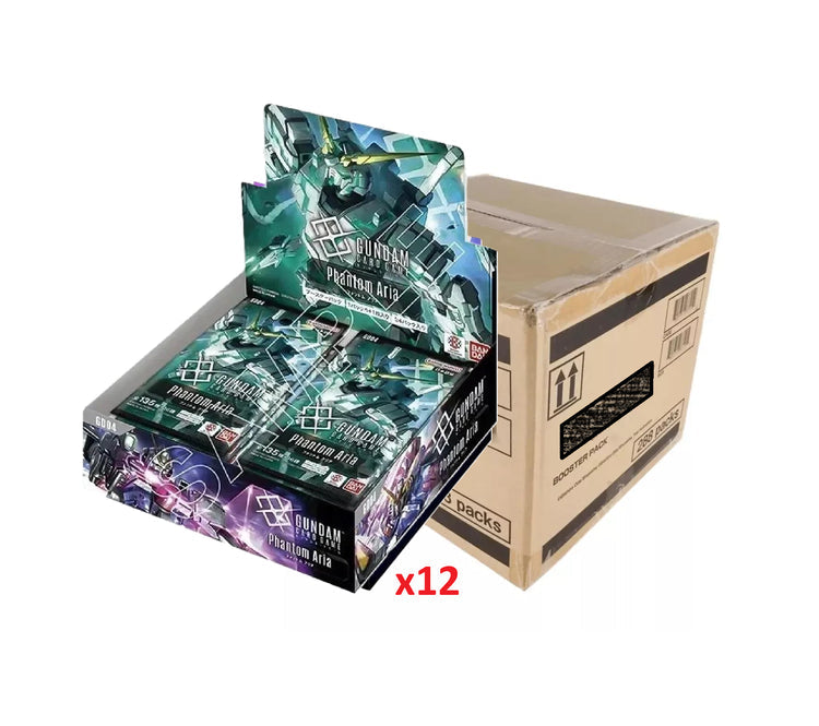 buy gundam booster box Card Game: Phantom Aria [GD04] SEALED Case (12 Boxe – HBT Collectables exclusive memorabilia Gold Charizard Card Price kingdom hearts Deluxe Booster:Deluxe Booster Display