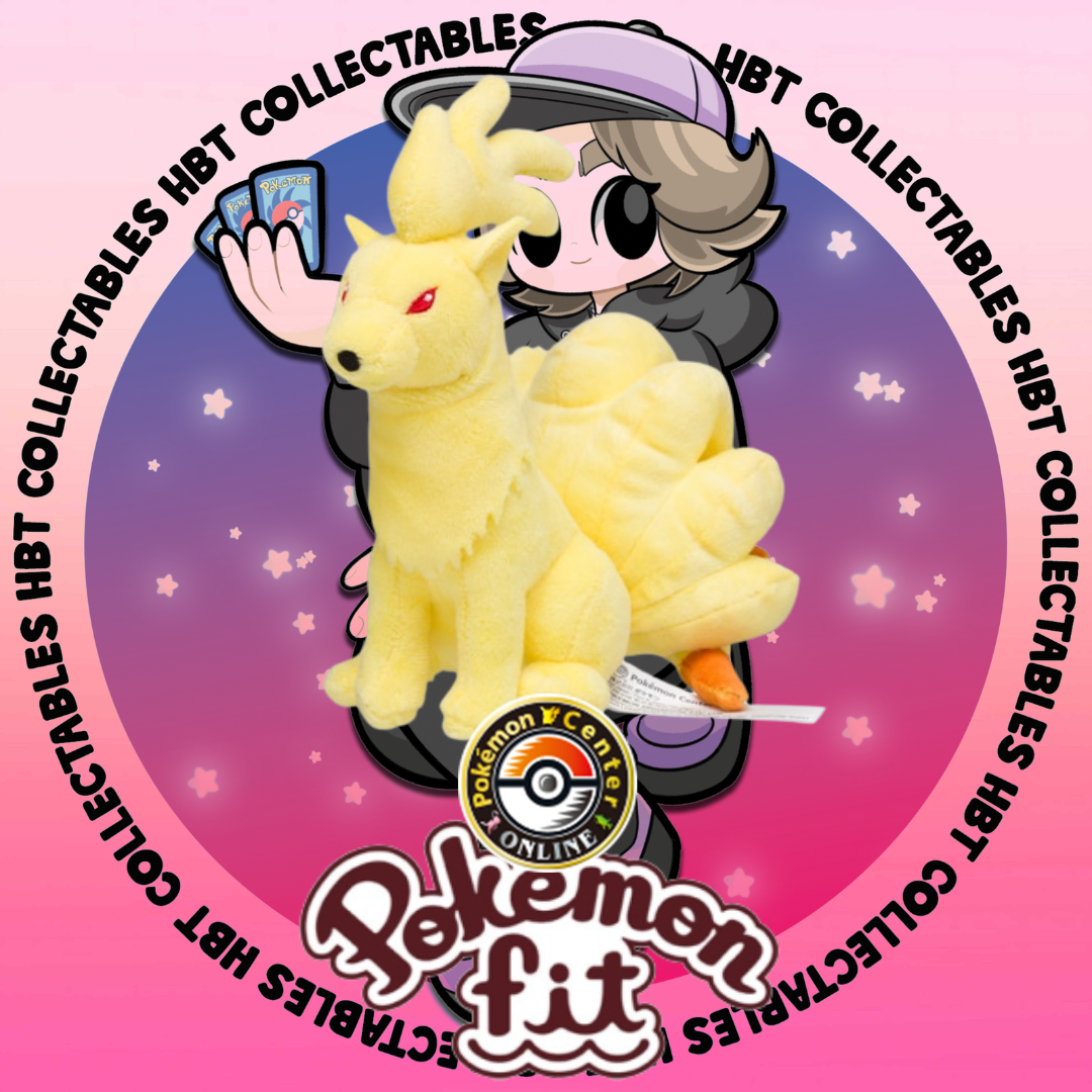 PC JPN: Pokemon Fit Plush Ninetales (Common)
