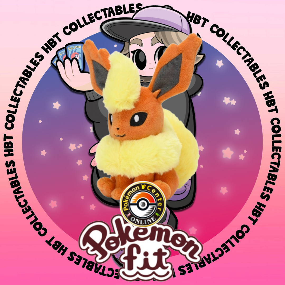 PC JPN: Pokemon Fit Plush Flareon (Common)