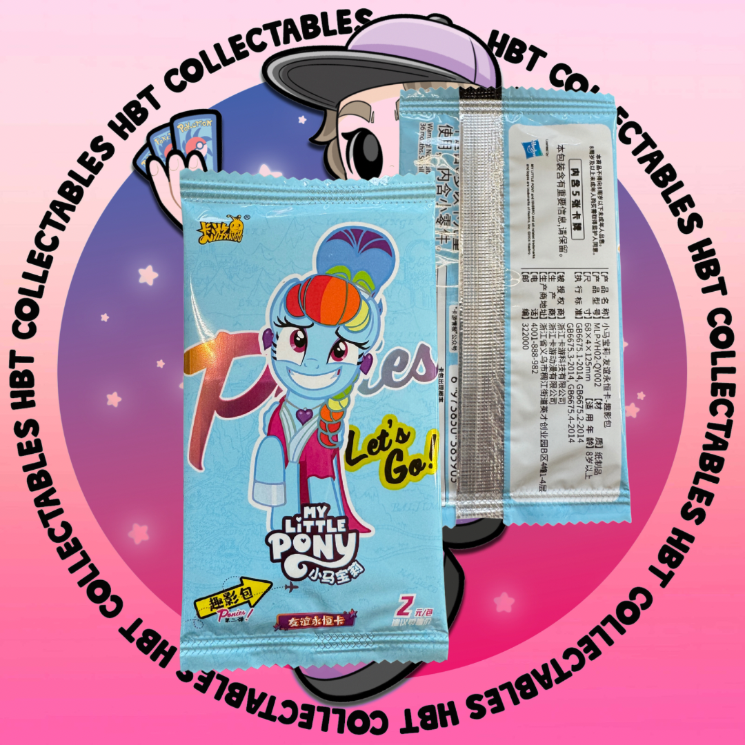 My Little Pony: 'Kayou' Official Trading Cards Booster Pack HBT Collectables My Little Pony: 'Kayou' Official Trading Cards Booster Pack HBT Collectables