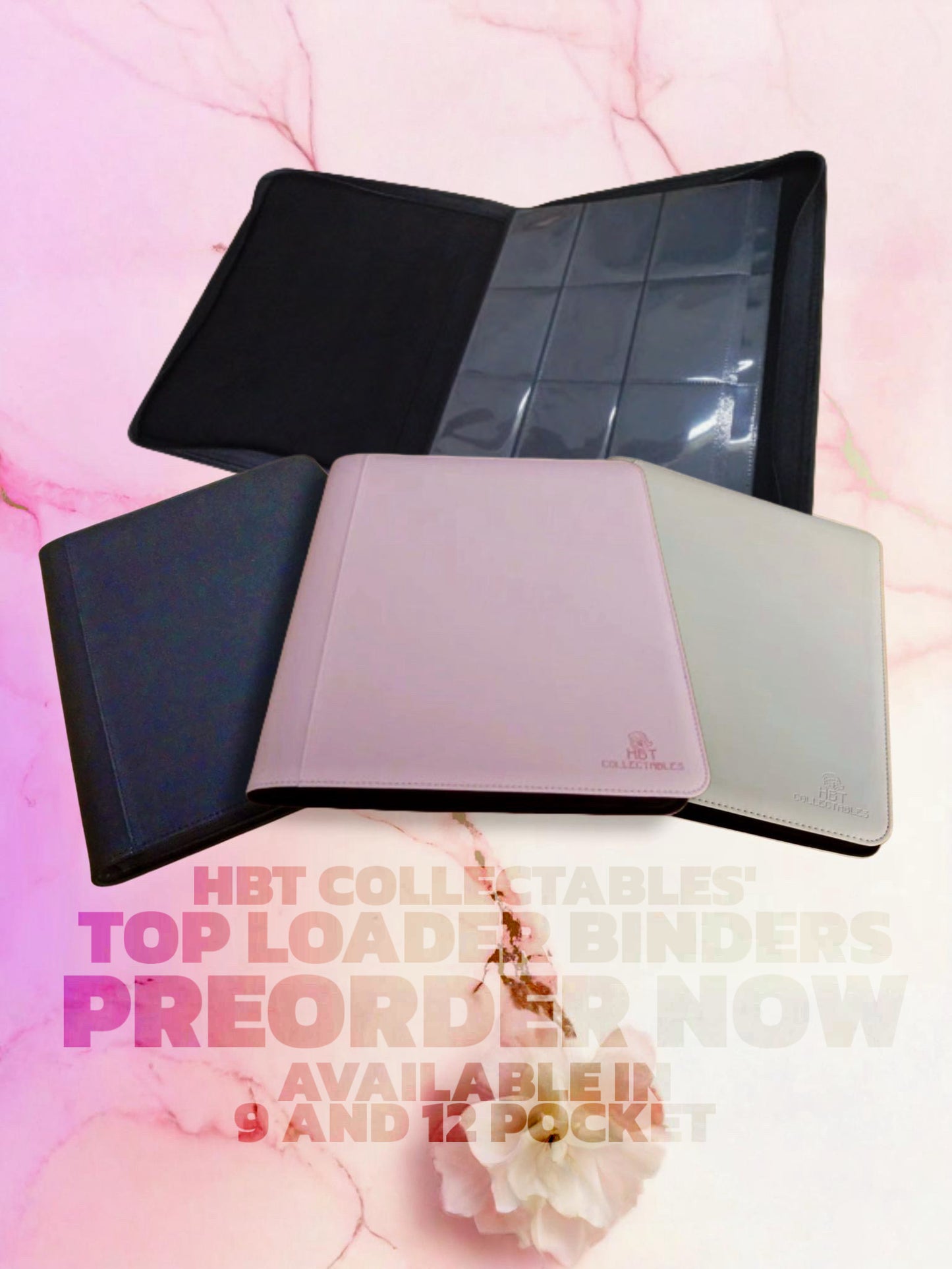HBT Collectables: Top Loader Binder - 9 Pocket