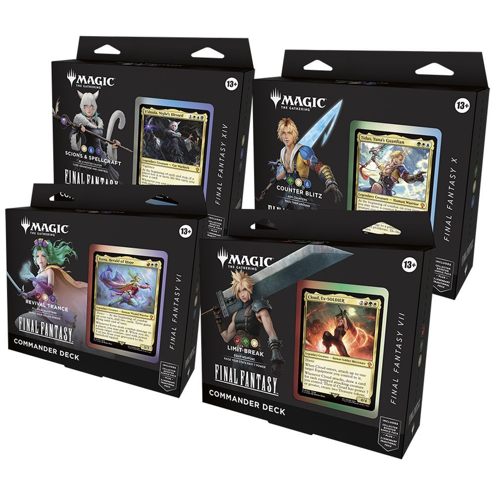 Magic: The Gathering - Final Fantasy Commander Deck (Assorted)