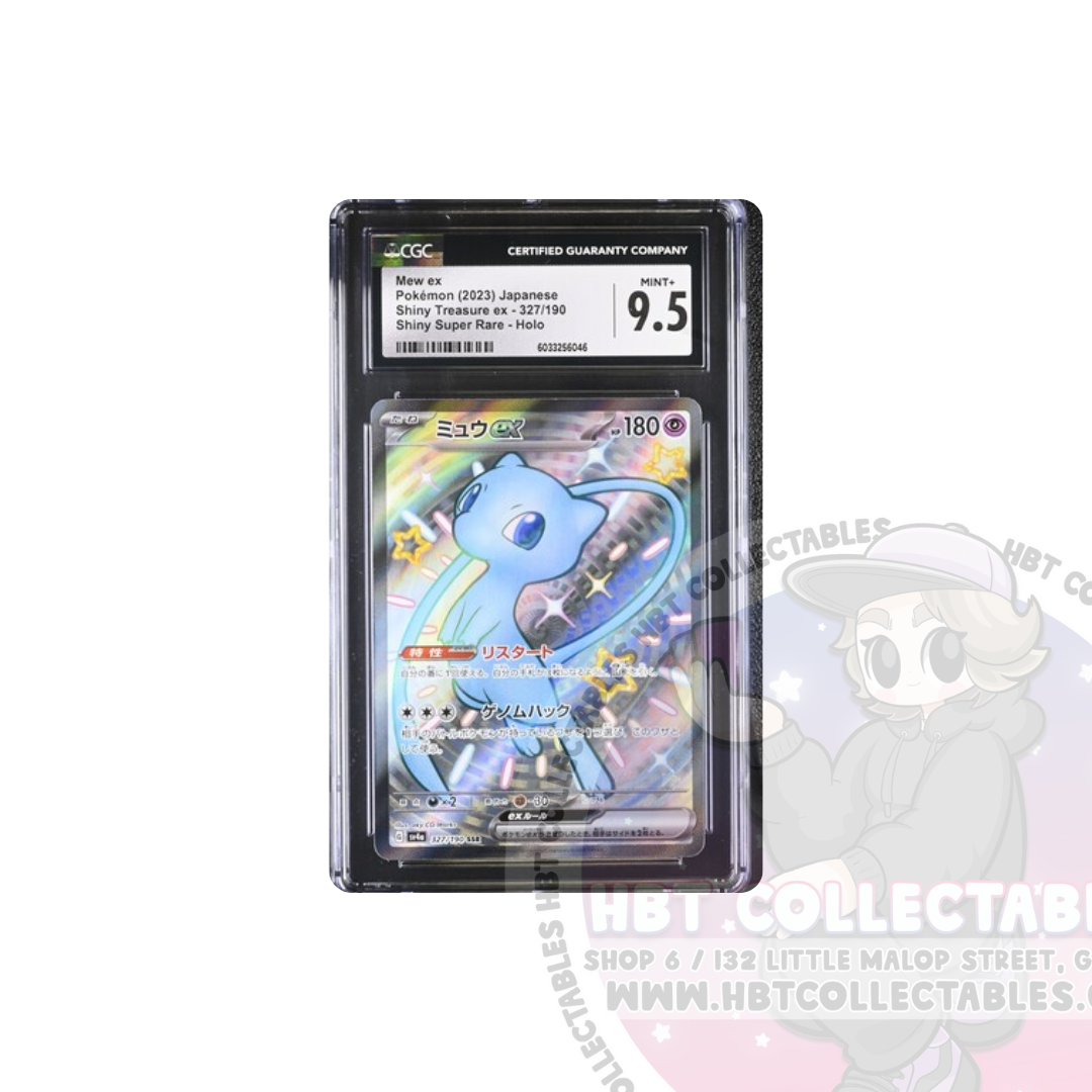Pokemon TCG: CGC Mint+ 9.5 - Mew ex: Shiny Treasure ex 327/190