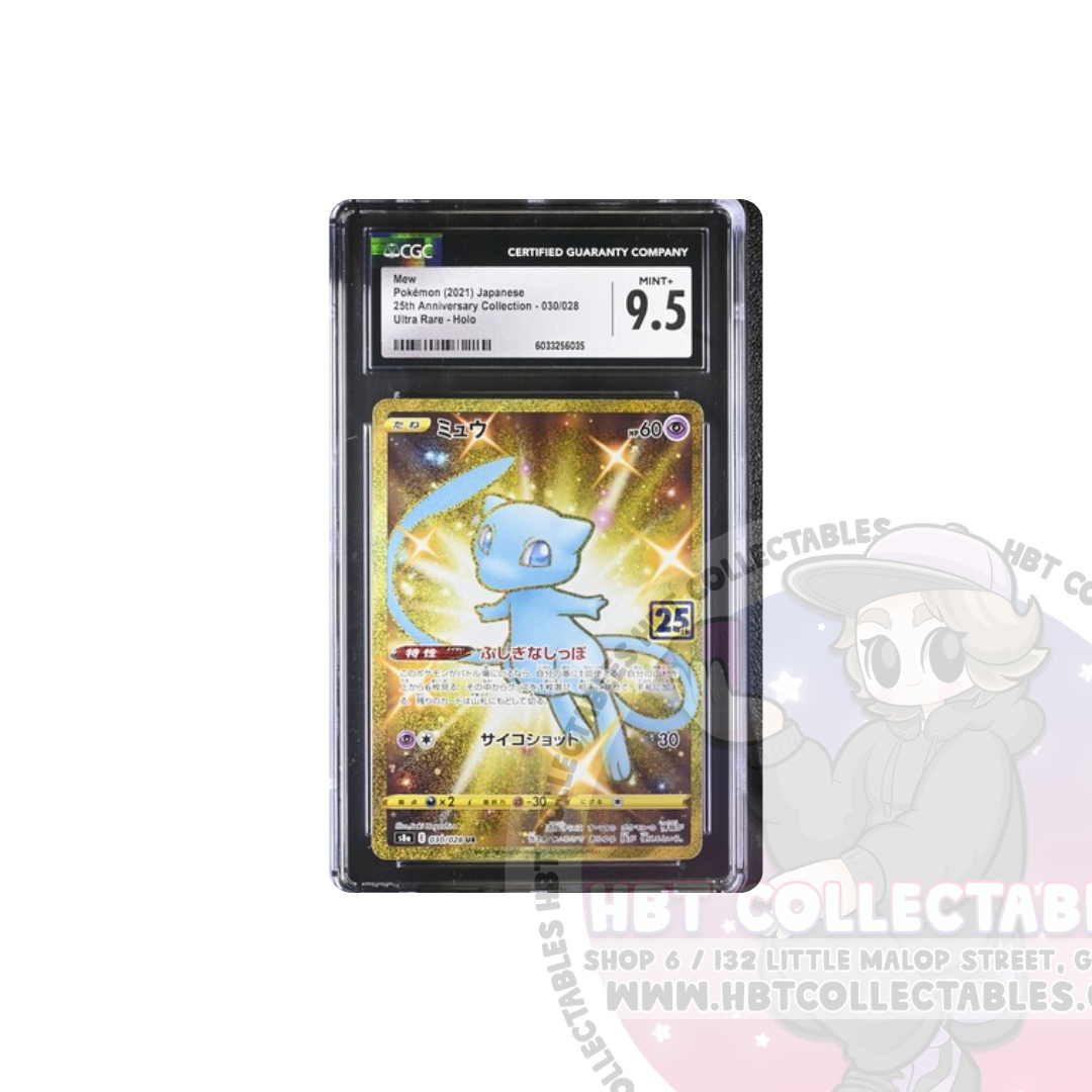 Pokemon TCG: CGC Mint+ 9.5 - Mew: 25th Anniversary Collection 030/028