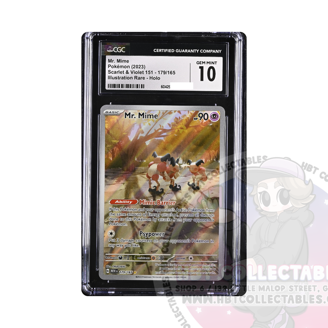 Pokemon TCG: CGC Gem Mint 10 - Mr. Mine: Pokemon 151 179/165