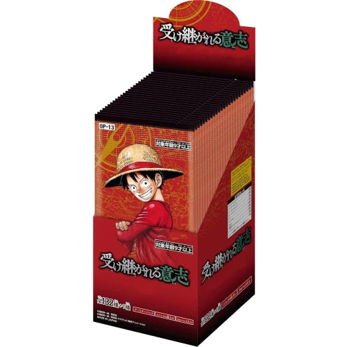 One Piece Card Game: OP-13 Carrying On His Will Booster Box (Japanese🇯 – HBT Collectables