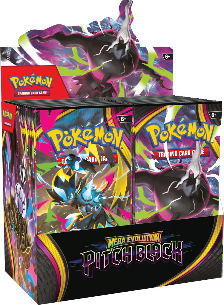 Pokémon TCG: Mega Evolution Pitch Black Booster Box (Preorder)