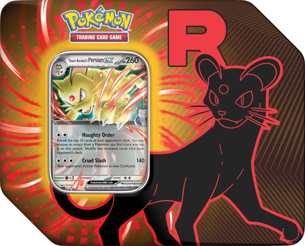Pokemon TCG: Team Rocket Tin (Assorted)