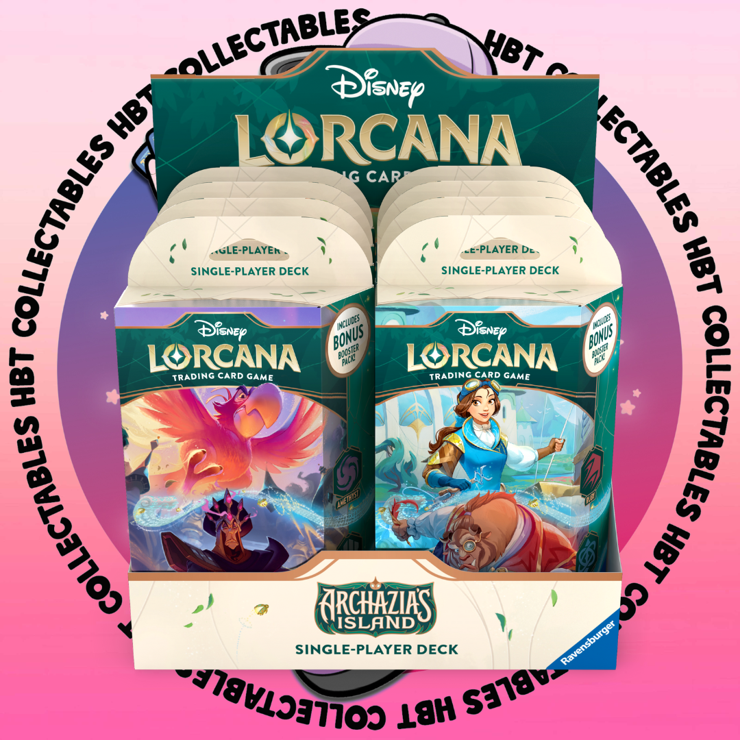 Disney Lorcana: Archazia's Island Single-Player Deck (Assortment) HBT Collectables Disney Lorcana: Archazia's Island Single-Player Deck (Assortment) HBT Collectables