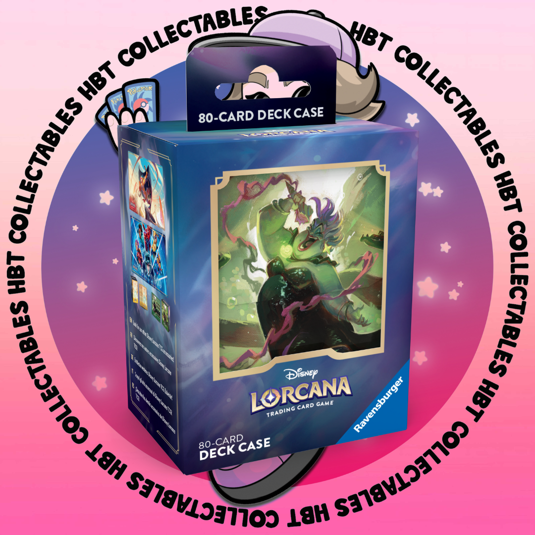 Disney Lorcana: Archazia's Island Deck Case - Ursula Deceiver of All HBT Collectables Disney Lorcana: Archazia's Island Deck Case - Ursula Deceiver of All HBT Collectables