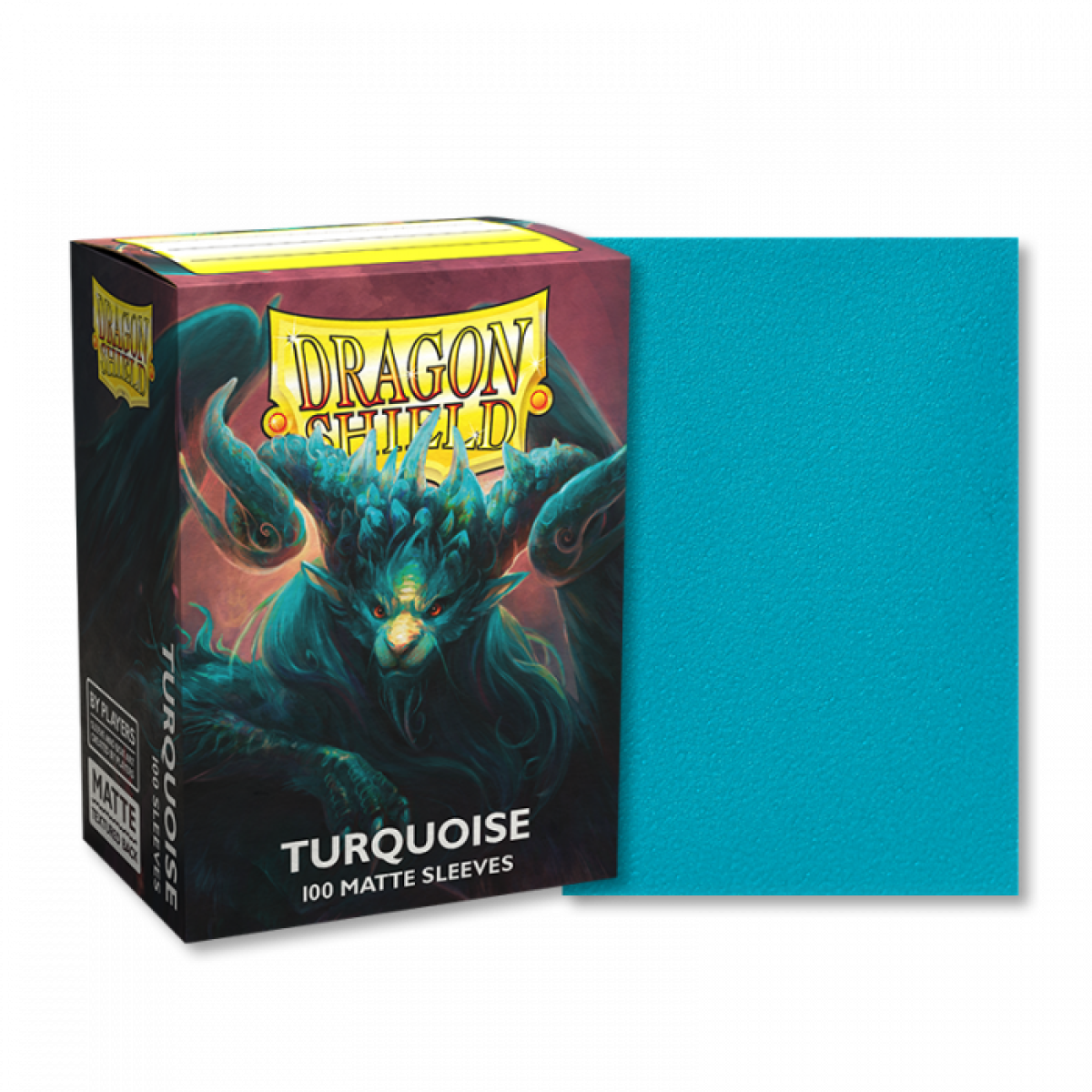Dragon Shield: Sleeves – Matte – Turquoise