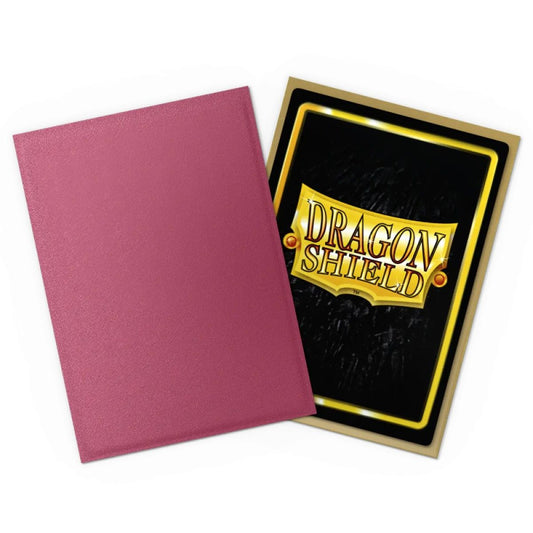 Dragon Shield: Sleeves – Matte Dual – Anniversary Special Edition: Pomegranate & Gold