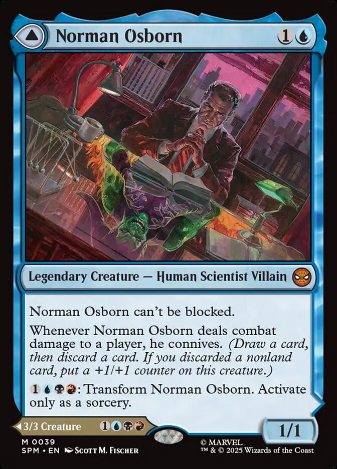 Magic: The Gathering Single - Norman Osborn // Green Goblin M 0039