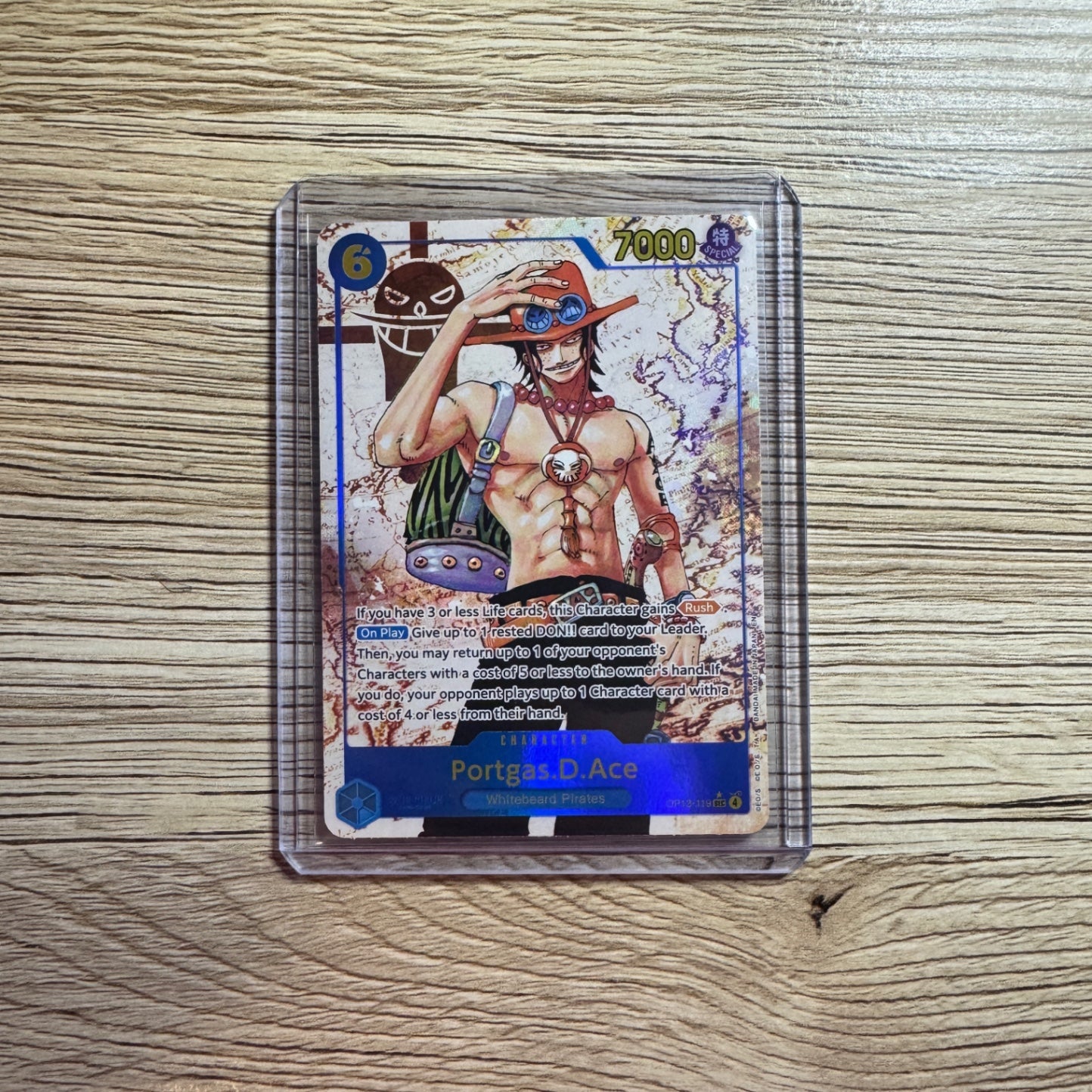 Portgas.D.Ace (119) (Parallel) SEC Carrying On His Will OP13-119 NM