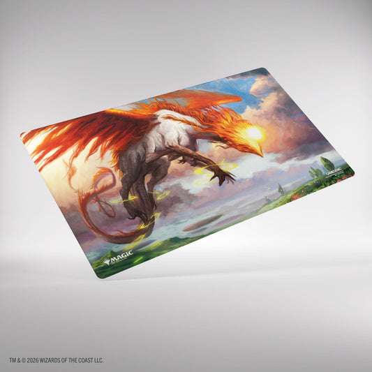 Gamegenic - Magic: The Gathering Lorwyn Eclipsed Double-sided Playmat - Eirdu, Carrier of Dawn/Isilu, Carrier of Twilight (61cm x 35cm)