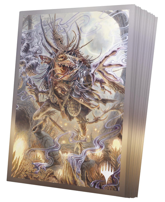 Gamegenic - Magic: The Gathering Lorwyn Eclipsed Premium Art Sleeves - Auntie Ool, Cursewretch (66mm x 92mm) (105 Sleeves Per Pack)