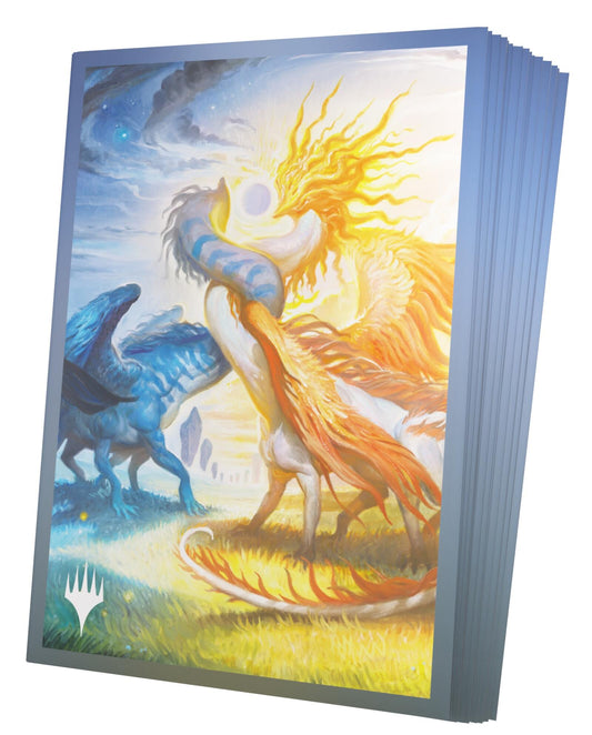 Gamegenic - Magic: The Gathering Lorwyn Eclipsed Premium Art Sleeves - Celestial Reunion (66mm x 92mm) (105 Sleeves Per Pack)