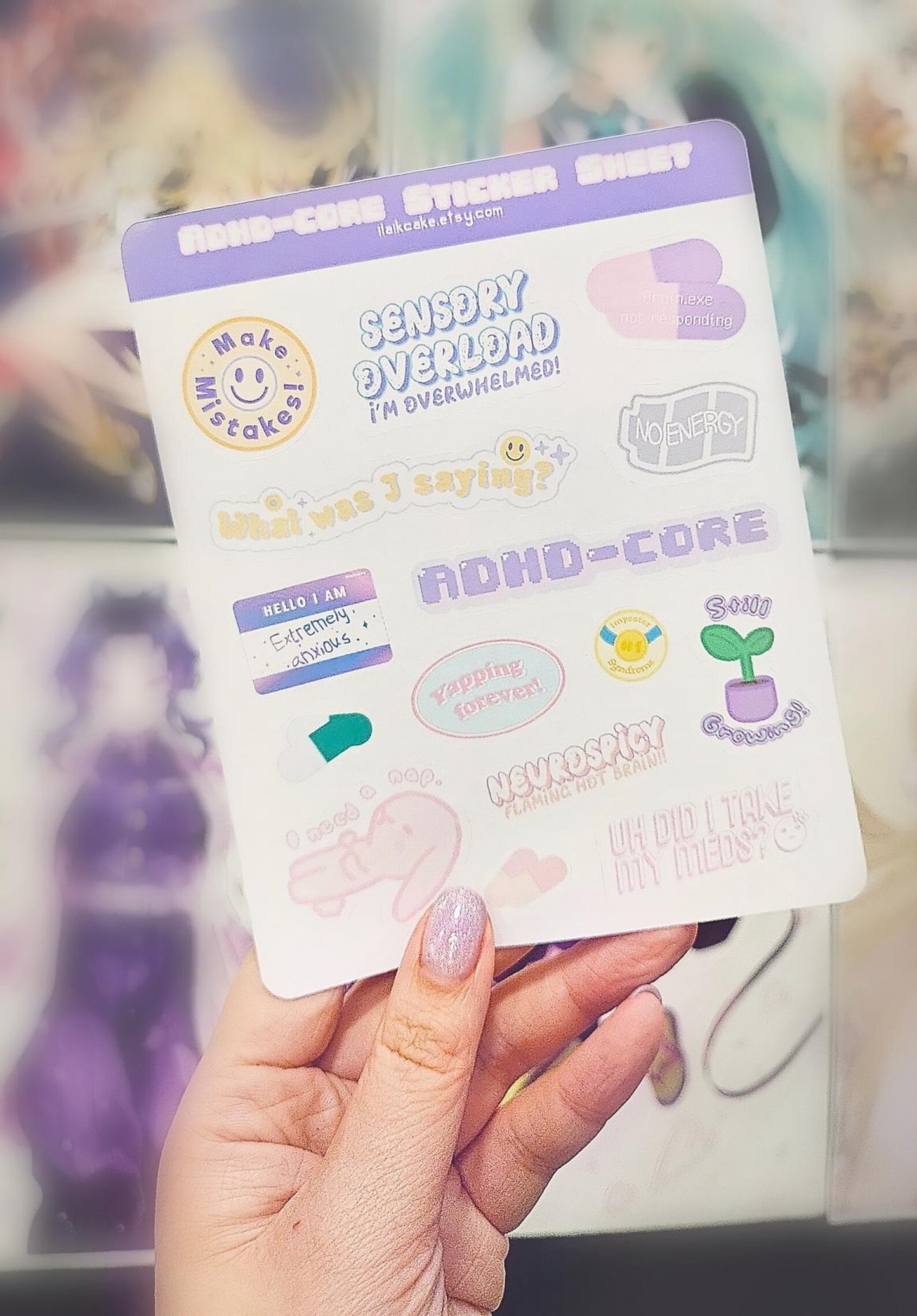 ilaikcake: Sticker Sheets (Assorted)