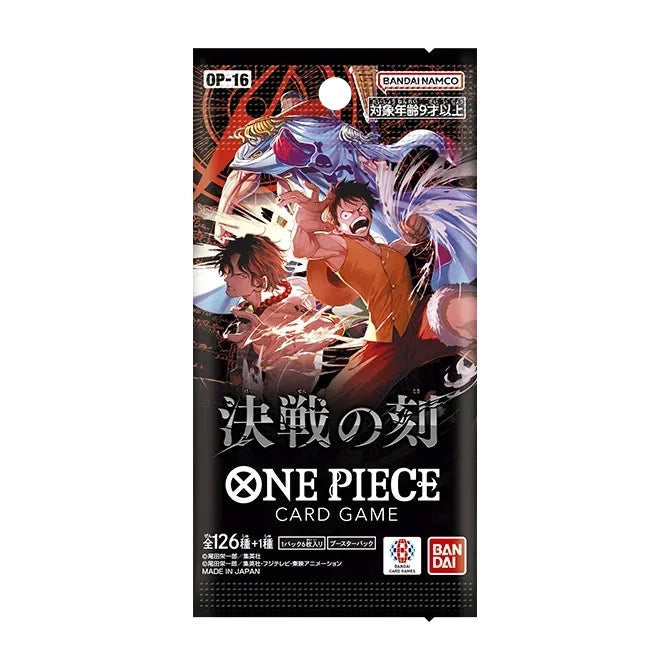 One Piece Card Game: Japanese OP-16 The Time of Battle Booster Pack
