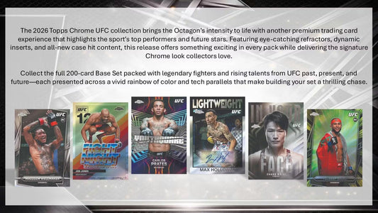 Topps Chrome 2026 UFC Hobby Pack