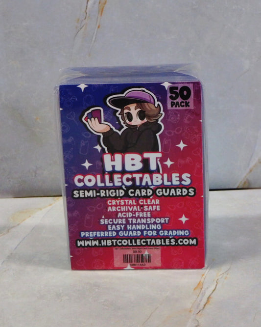 HBT Collectables: Semi Rigid Card Guard (50pc)