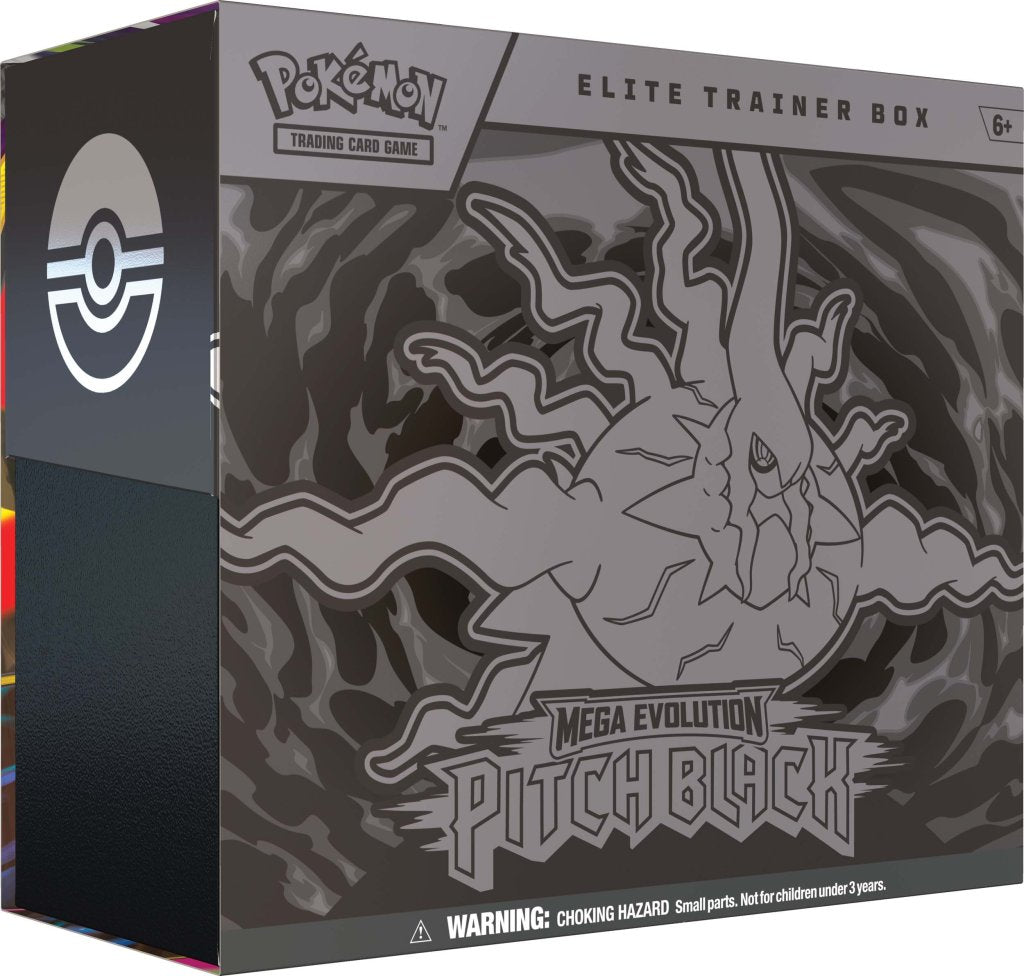 Pokémon TCG: Mega Evolution— Pitch Black Elite Trainer Box (Preorder)