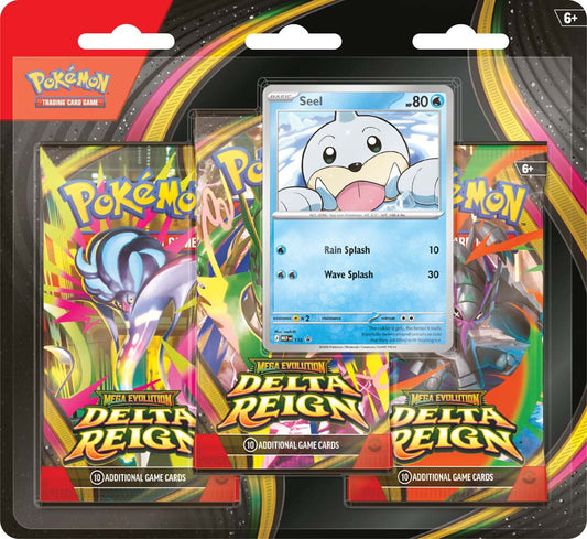 Pokémon TCG: Mega Evolution—Delta Reign Three-Booster Blister [PREORDER]