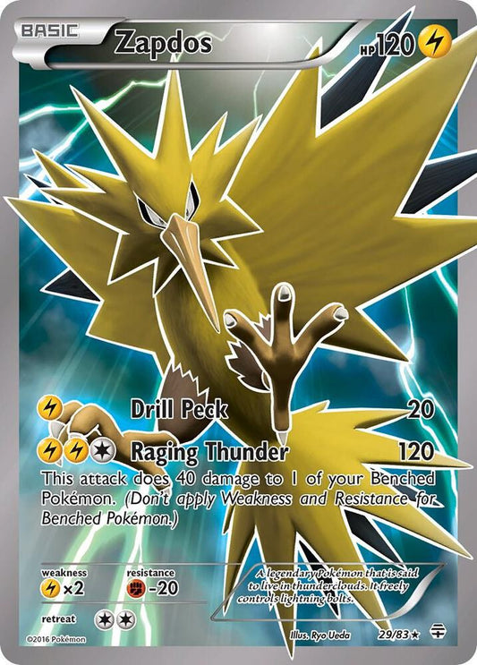 Pokemon TCG: Zapdos 29/83 - Generations (GEN)