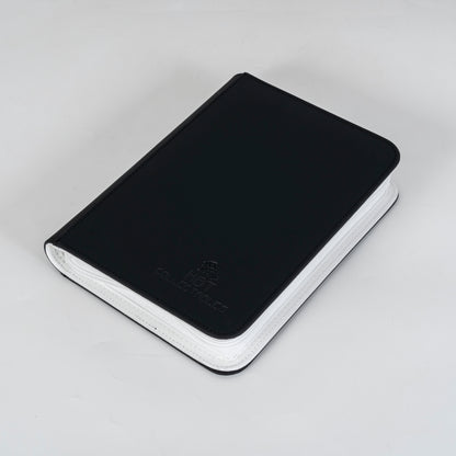 HBT Collectables: Premium 4 Pocket Binder (Black/White) - PREORDER
